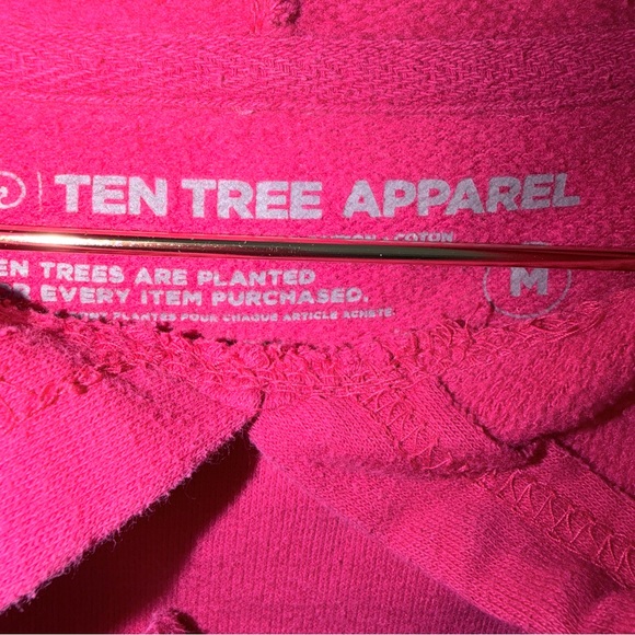 tentree Pink Graphic Hoodie - Picture 2 of 4